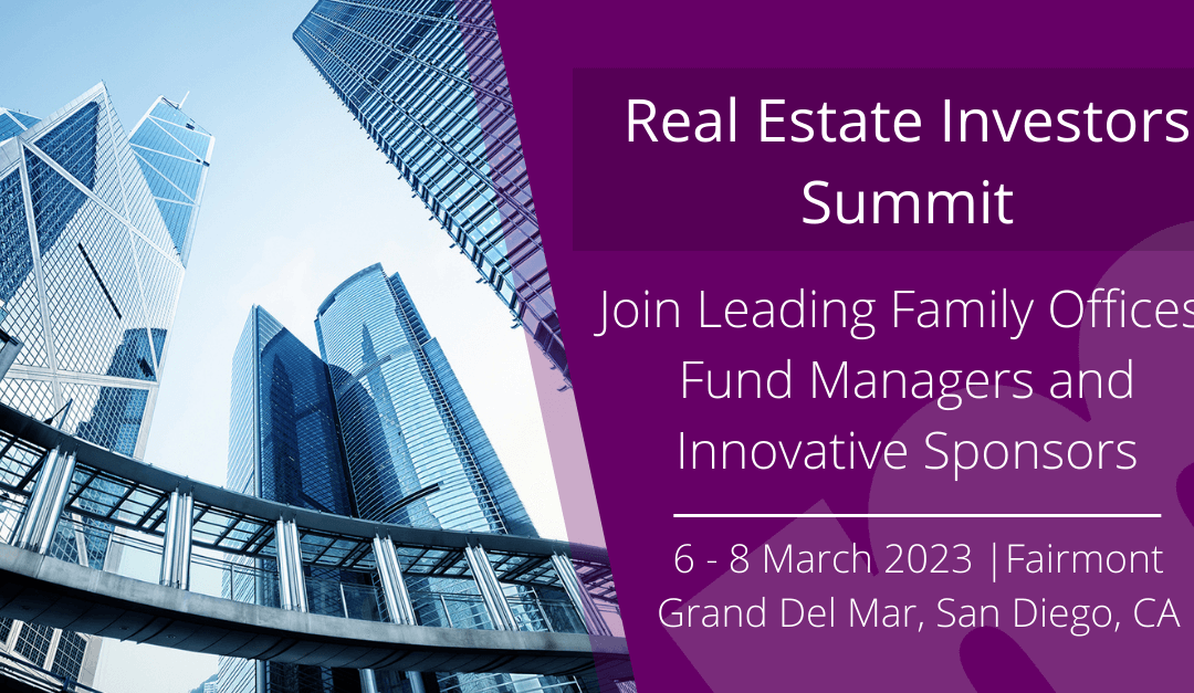 We are excited to announce that the Real Estate Investors Summit returns in San Diego, CA!