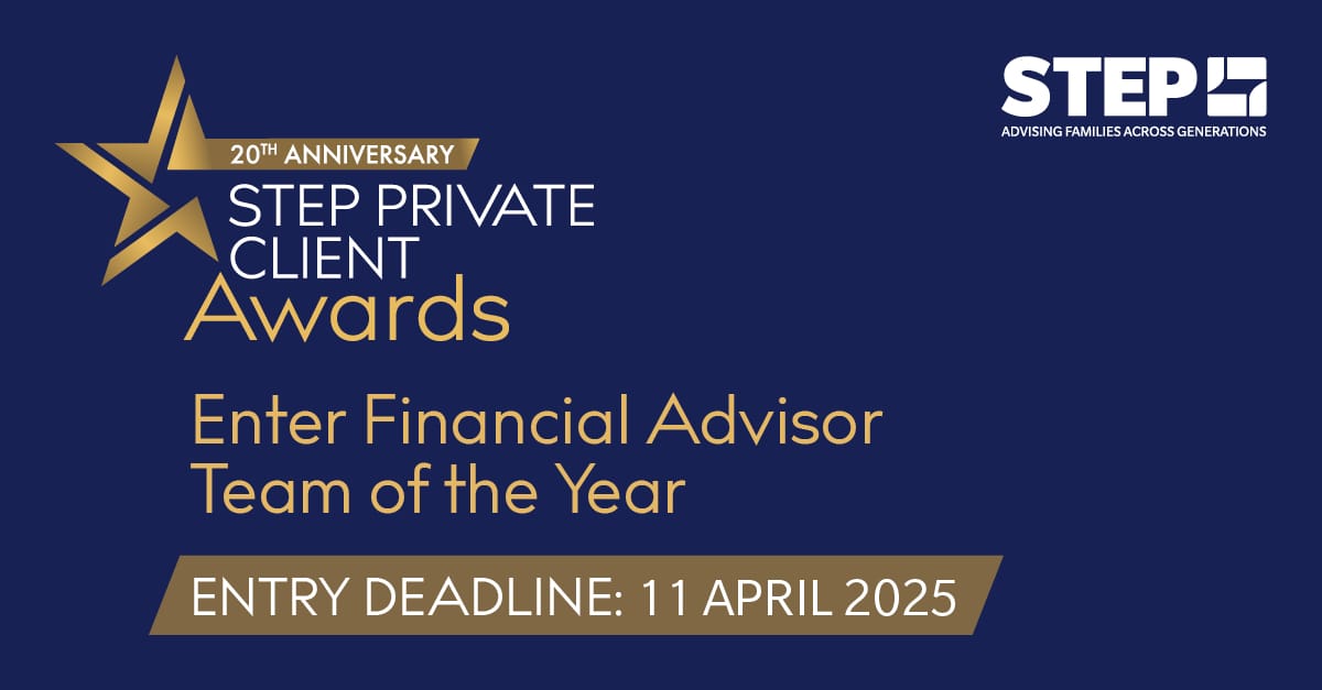 Enter STEP’s Financial Advisor Team of the Year!