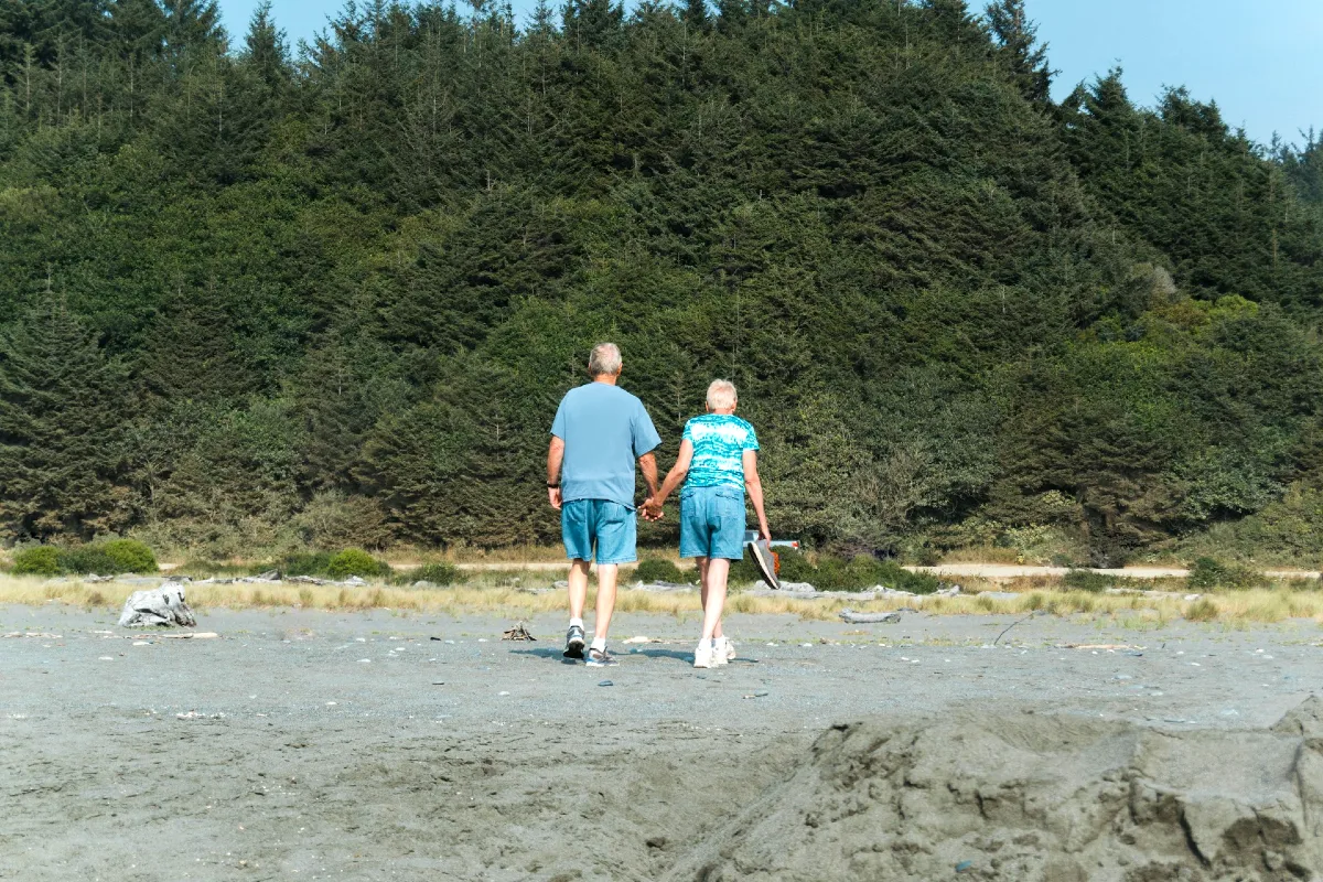 retired couple