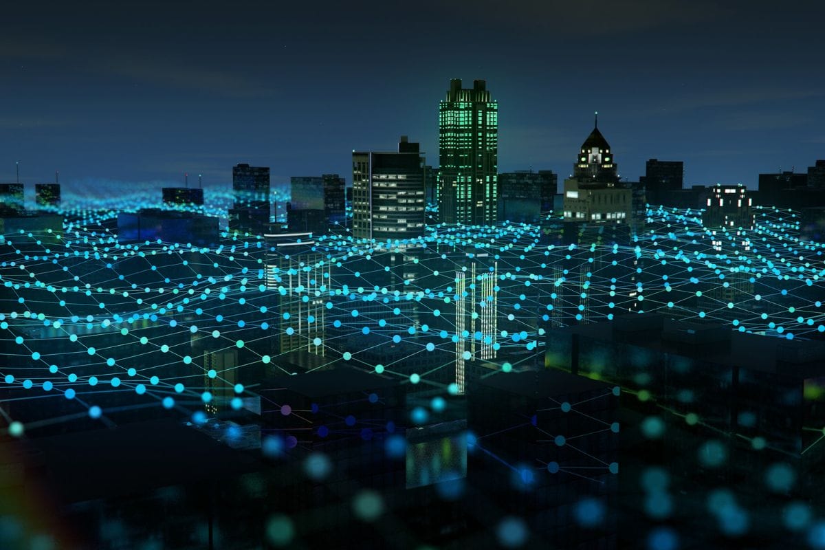 Unsplash - Connected, Tech, City