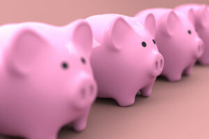 retirement pensions piggy bank