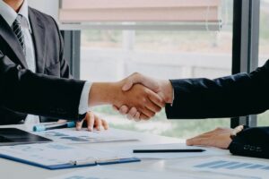 handshake business acquisition